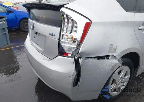 2011 Toyota Prius Two from USA, damaged, VIN JTDKN3DU1B0324893